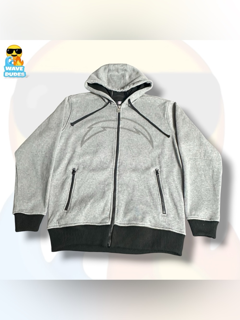 Men’s NFL San Diego Chargers Zip Up Hoodie
